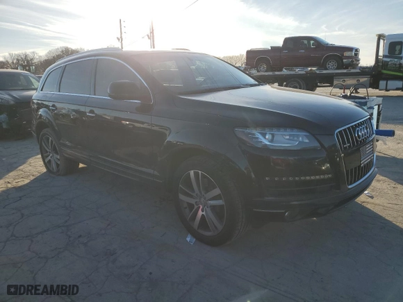 2015 Audi Q7 3.0T Premium Plus with VIN WA1LGAFE9FD016405, listed as a Copart auction lot 84907284 with 154,272 mi miles and Clean Title. Bid and sale history available at carsss.com. Image 4.