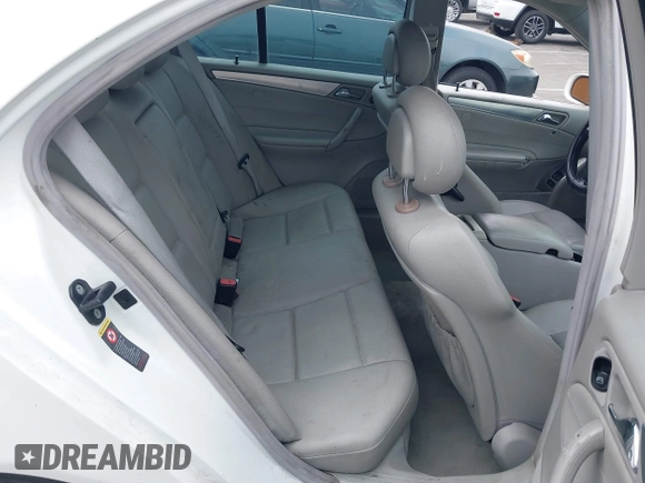 2005 Mercedes-Benz C 230 Kompressor with VIN WDBRF40J45F716960, listed as a IAAI auction lot 42773363 with 270,603 mi miles and . Bid and sale history available at DreamBid. Image 8.