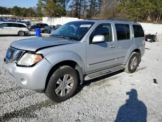 2012 Nissan Pathfinder LE with VIN 5N1AR1NNXCC622902, listed as a Copart auction lot 88696605 with 283,296 mi miles and Salvage Title. Bid and sale history available at carsss.com. Image 1.