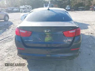 2015 Kia Optima EX with VIN 5XXGN4A71FG426726, listed as a IAAI auction lot 41341272 with 114,298 mi miles. Bid and sale history available at carsss.com. Image 16.
