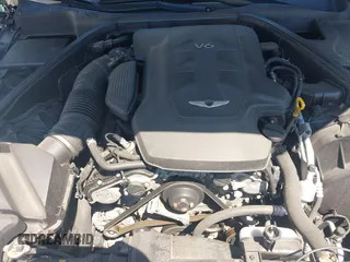 2019 Genesis G80 3.8L with VIN KMHGN4JE6KU296277, listed as a IAAI auction lot 42826288 with 57,471 mi miles and . Bid and sale history available at DreamBid. Image 10.