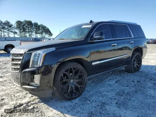 2015 Cadillac Escalade Premium with VIN 1GYS3NKJ1FR536036, listed as a Copart auction lot 47147875 with 140,640 mi miles and Salvage Title. Bid and sale history available at carsss.com. Image 1.