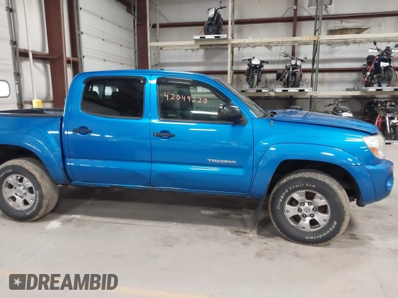 2008 Toyota Tacoma with VIN 5TELU42N18Z559778, listed as a IAAI auction lot 42049220 with 237,385 mi miles and . Bid and sale history available at DreamBid. Image 13.