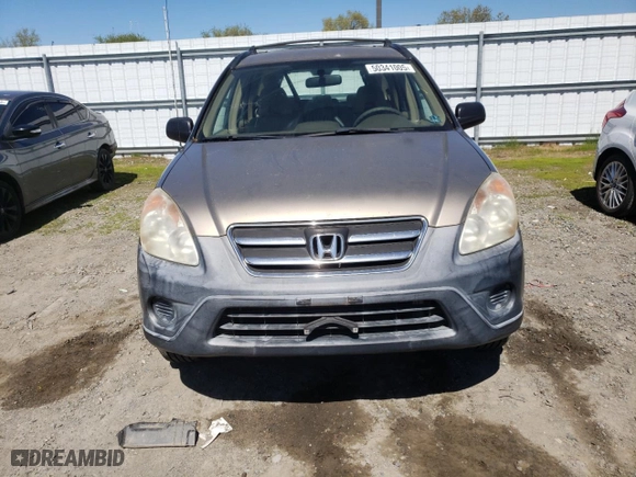 2005 Honda CR-V LX with VIN JHLRD78585C053798, listed as a Copart auction lot 50341005 with 200,839 mi miles and Salvage Title. Bid and sale history available at carsss.com. Image 5.