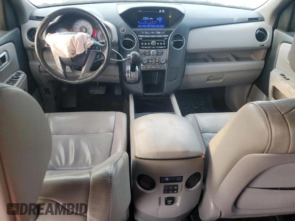2012 Honda Pilot EX-L with VIN 5FNYF3H53CB033826, listed as a Copart auction lot 47362605 with 111,710 mi miles and Salvage Title. Bid and sale history available at DreamBid. Image 8.