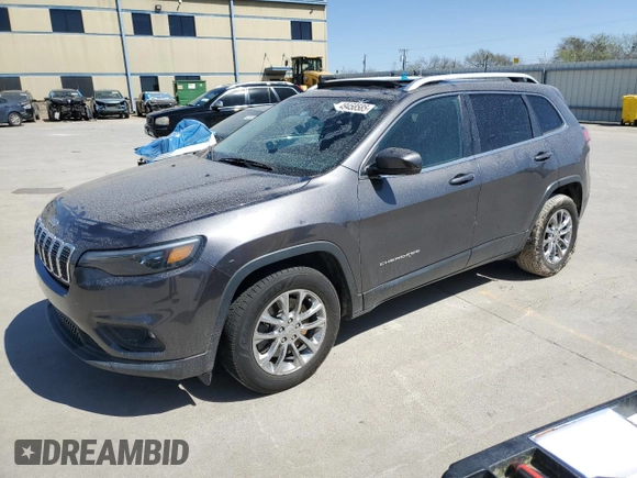 2019 Jeep Cherokee Latitude Plus z VIN 1C4PJLLN8KD215917, wystawiony jako Copart lot #49458585 z przebiegiem 103 182 mil mil oraz Czysty tytuł • Clean title. Historia ofert i sprzedaży dostępna na DreamBid. Obrazek 1.