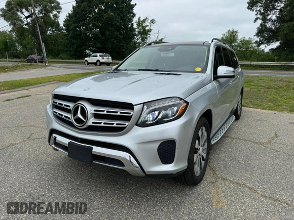 2017 Mercedes-Benz GLS 450 with VIN 4JGDF6EE0HA770126, listed as a Copart auction lot 73092714 with 124,664 mi miles and Clean Title. Bid and sale history available at DreamBid. Image 2.