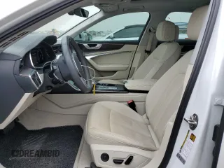 2019 Audi A6 Premium Plus with VIN WAUE8AF29KN127880, listed as a Copart auction lot 53241874 with 54,968 mi miles. Bid and sale history available at carsss.com. Image 7.