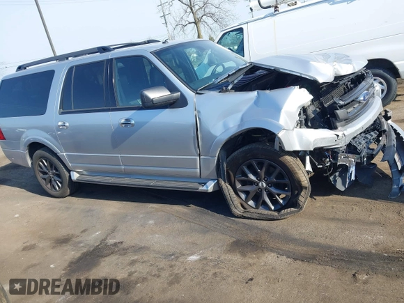 2017 Ford Expedition Max Limited z VIN 1FMJK2AT8HEA18808, wystawiony jako IAAI lot #42039607 z przebiegiem 133 280 mil mil oraz . Historia ofert i sprzedaży dostępna na DreamBid. Obrazek 13.