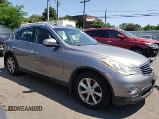 2008 Infiniti EX Journey with VIN JNKAJ09F38M354641, listed as a Copart auction lot 63183274 with 195,493 mi miles and Salvage Title. Bid and sale history available at carsss.com. Image 4.