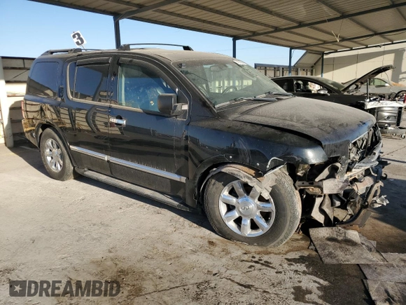 2005 Infiniti QX56 with VIN 5N3AA08C95N814113, listed as a Copart auction lot 74579964 with 172,135 mi miles and Clean Title. Bid and sale history available at carsss.com. Image 4.