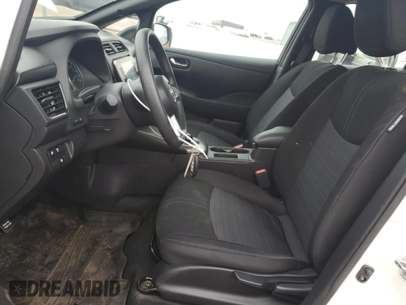 2023 Nissan LEAF S with VIN 1N4AZ1BV7PC556149, listed as a Copart auction lot 54607865 with 5,327 mi miles and Salvage Title. Bid and sale history available at DreamBid. Image 7.