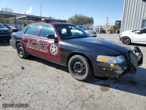 2008 Ford Police Interceptor with VIN 2FAHP71V18X129353, listed as a Copart auction lot 44804505 with 100,235 mi miles and Salvage Title. Bid and sale history available at carsss.com. Image 4.