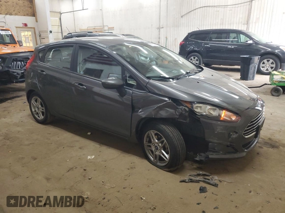 2019 Ford Fiesta SE with VIN 3FADP4EJ8KM113223, listed as a Copart auction lot 51270905 with 59,879 mi miles and Non Repairable. Bid and sale history available at carsss.com. Image 4.
