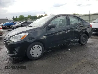 2017 Mitsubishi Mirage ES z VIN ML32F3FJ5HHF18228, wystawiony jako Copart lot #55814975 z przebiegiem 81 565 mil mil oraz Szkody całkowita. Historia ofert i sprzedaży dostępna na DreamBid. Obrazek 1.