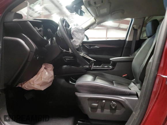 2021 Buick Envision Avenir with VIN LRBFZSR42MD166292, listed as a Copart auction lot 41737605 with 21,560 mi miles and Salvage Title. Bid and sale history available at carsss.com. Image 7.