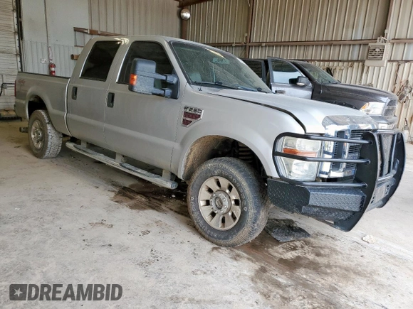 2009 Ford F-250 XL with VIN 1FTSW21R79EA39054, listed as a Copart auction lot 59561695 with Not provided miles and Salvage title. Bid and sale history available at DreamBid. Image 4.