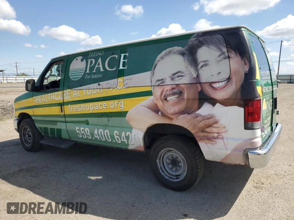 2012 Ford Econoline Passenger XL with VIN 1FBNE3BL9CDA16618, listed as a Copart auction lot 51861155 with 223,710 mi miles and Clean title. Bid and sale history available at DreamBid. Image 2.