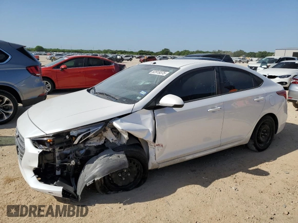2019 Hyundai Accent SE with VIN 3KPC24A38KE063901, listed as a Copart auction lot 52919375 with 99,395 mi miles and Salvage Title. Bid and sale history available at carsss.com. Image 1.