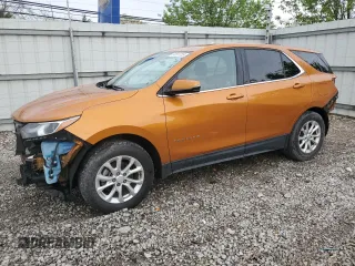 2018 Chevrolet Equinox LT with VIN 2GNAXJEV5J6242793, listed as a Copart auction lot 54551705 with 114,959 mi miles and Salvage title. Bid and sale history available at DreamBid. Image 1.