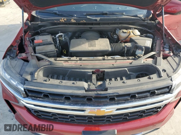 2021 Chevrolet Tahoe LS z VIN 1GNSCMKD6MR423990, wystawiony jako Copart lot #42576475 z przebiegiem 44 908 mil mil oraz Czysty tytuł • Clean title. Historia ofert i sprzedaży dostępna na DreamBid. Obrazek 12.