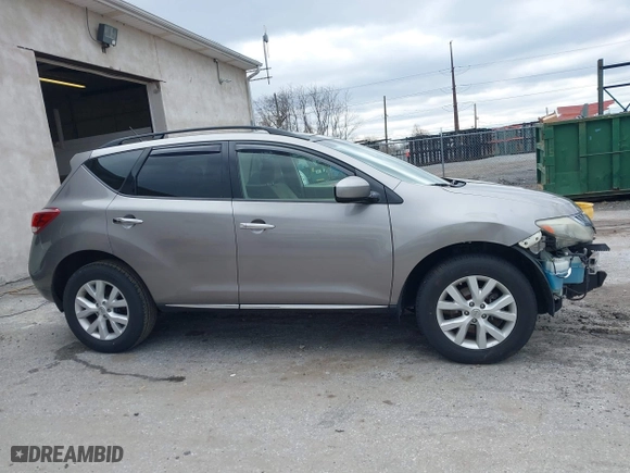 2011 Nissan Murano SV with VIN JN8AZ1MW2BW181380, listed as a IAAI auction lot 41731826 with 93,654 mi miles. Bid and sale history available at carsss.com. Image 14.