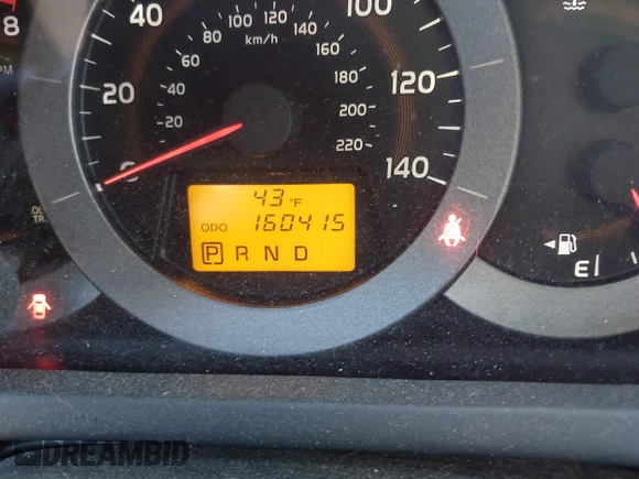 2009 Toyota RAV4 with VIN JTMBF33V29D010826, listed as a IAAI auction lot 41768946 with 160,415 mi miles. Bid and sale history available at carsss.com. Image 16.