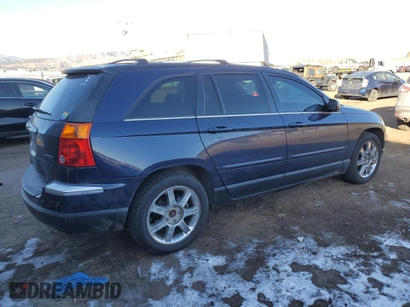 2005 Chrysler Pacifica Touring with VIN 2C8GF68455R255388, listed as a Copart auction lot 84753894 with 172,836 mi miles and Salvage Title. Bid and sale history available at DreamBid. Image 3.