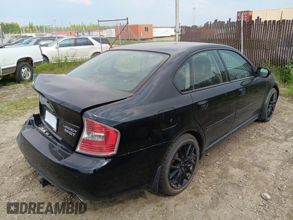 2007 Subaru Legacy GT Limited with VIN 4S3BL676X74209276, listed as a Copart auction lot 61042805 with 219,884 mi miles and Salvage title. Bid and sale history available at DreamBid. Image 3.
