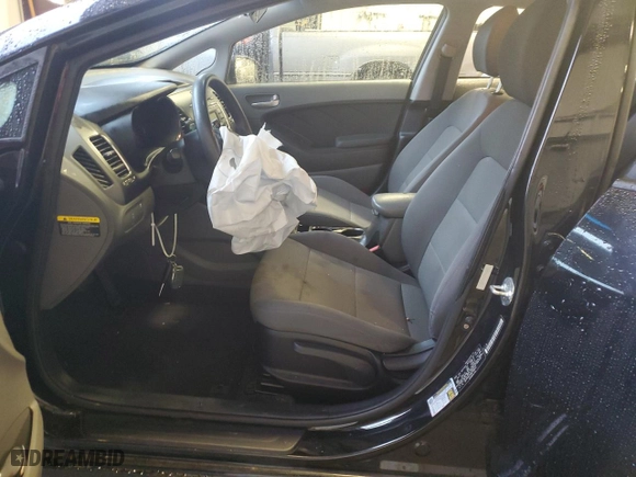 2017 Kia Forte LX with VIN 3KPFK4A7XHE138915, listed as a Copart auction lot 44567925 with 136,517 mi miles and Salvage Title. Bid and sale history available at carsss.com. Image 7.