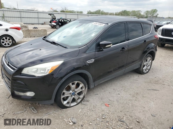 2013 Ford Escape SEL with VIN 1FMCU0H97DUB98140, listed as a Copart auction lot 53674965 with 135,378 mi miles and Clean Title. Bid and sale history available at carsss.com. Image 1.