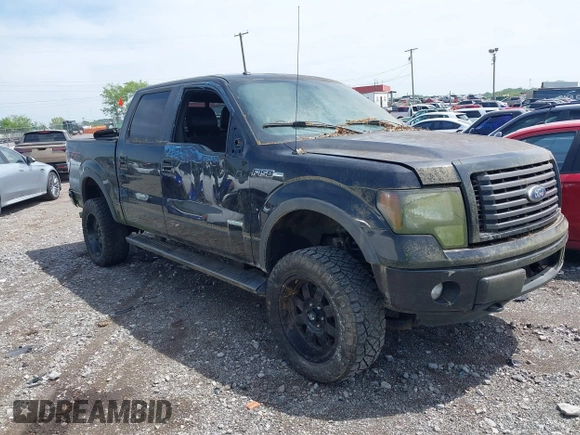 2012 Ford F-150 XL with VIN 1FTFW1ET5CFA41694, listed as a IAAI auction lot 42100124 with 136,416 mi miles. Bid and sale history available at carsss.com. Image 1.