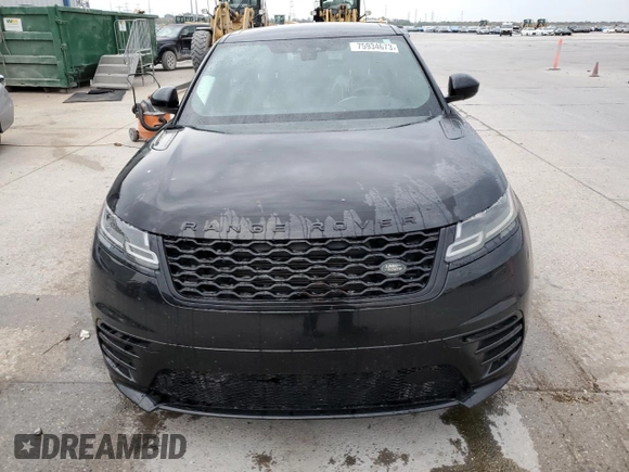 2018 Land Rover Range Rover Velar R-Dynamic SE with VIN SALYL2RV6JA747644, listed as a Copart auction lot 75934673 with 0 mi miles. Bid and sale history available at carsss.com. Image 5.