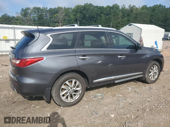 2014 Infiniti QX60 with VIN 5N1AL0MM0EC548168, listed as a Copart auction lot 59849285 with 144,723 mi miles and Salvage title. Bid and sale history available at DreamBid. Image 3.