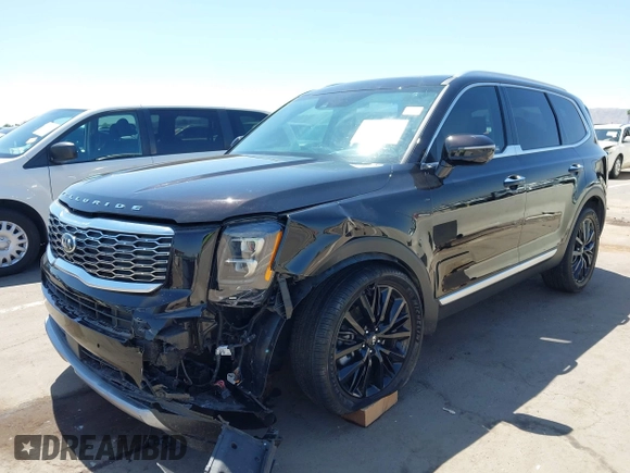 2021 Kia Telluride SX z VIN 5XYP5DHC3MG120493, wystawiony jako IAAI lot #42593819 z przebiegiem 38 073 mil mil oraz . Historia ofert i sprzedaży dostępna na DreamBid. Obrazek 6.