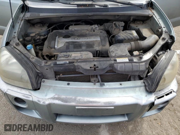 2005 Hyundai Tucson GL with VIN KM8JM12B95U080391, listed as a Copart auction lot 72551384 with 238,122 mi miles and Salvage Title. Bid and sale history available at carsss.com. Image 12.