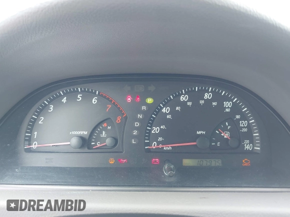 2004 Toyota Camry LE with VIN 4T1BE32K34U857725, listed as a IAAI auction lot 42131740 with 107,975 mi miles and . Bid and sale history available at DreamBid. Image 7.