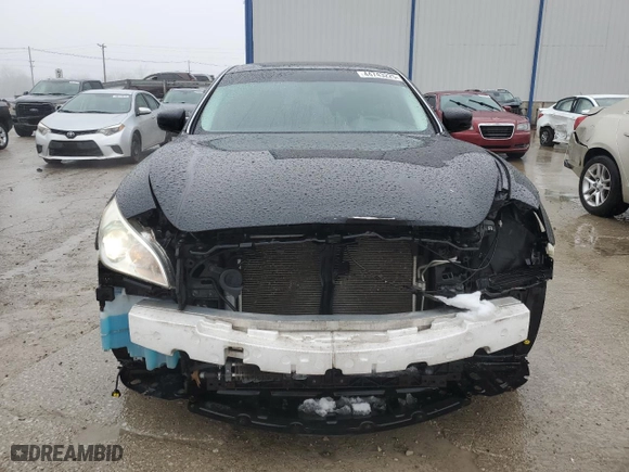 2012 Infiniti M37 with VIN JN1BY1AR0CM391901, listed as a Copart auction lot 44743225 with 122,341 mi miles and Salvage Title. Bid and sale history available at carsss.com. Image 5.