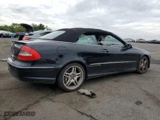 2006 Mercedes-Benz CLK-Class 5.5L AMG with VIN WDBTK76G26T064728, listed as a Copart auction lot 71560014 with 0 mi miles and Salvage Title. Bid and sale history available at carsss.com. Image 3.