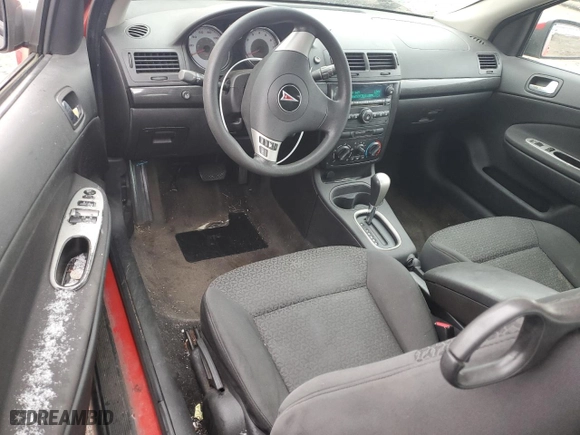 2007 Pontiac G5 with VIN 1G2AL15F377260297, listed as a Copart auction lot 83617104 with NaN miles and Clean Title. Bid and sale history available at carsss.com. Image 8.