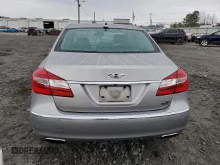2012 Hyundai Genesis 5.0L R-Spec with VIN KMHGC4DH0CU192428, listed as a Copart auction lot 43218705 with 163,503 mi miles and Salvage Title. Bid and sale history available at carsss.com. Image 6.