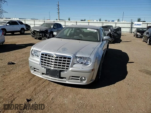 2006 Chrysler 300 C SRT8 with VIN 2C3LA73W06H471013, listed as a Copart auction lot 74204434 with 12,015 mi miles and Salvage Title. Bid and sale history available at carsss.com. Image 10.