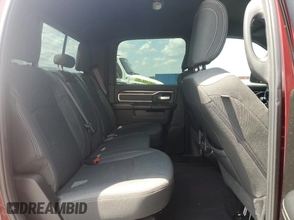 2021 Ram 2500 Big Horn with VIN 3C6UR5DL1MG581624, listed as a Copart auction lot 58799575 with 50,828 mi miles and Salvage title. Bid and sale history available at DreamBid. Image 10.