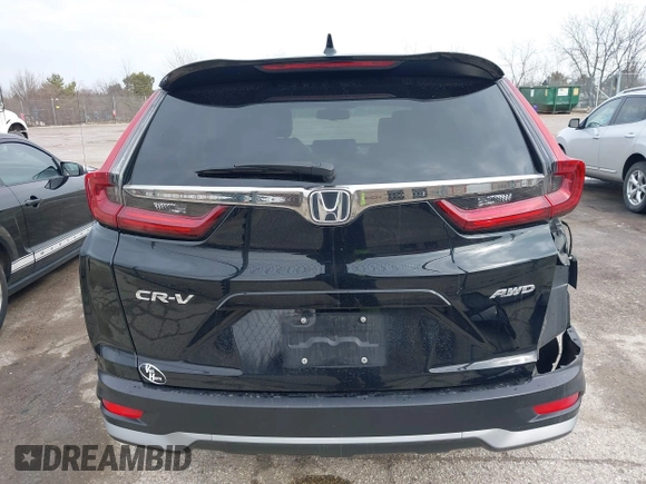 2021 Honda CR-V EX-L with VIN 5J6RW2H84ML019077, listed as a IAAI auction lot 41686142 with 61,276 mi miles. Bid and sale history available at carsss.com. Image 17.
