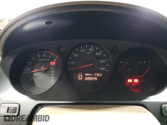 2001 Acura MDX Touring Pkg with VIN 2HNYD186X1H527573, listed as a Copart auction lot 49107615 with 226,545 mi miles and Salvage Title. Bid and sale history available at carsss.com. Image 9.