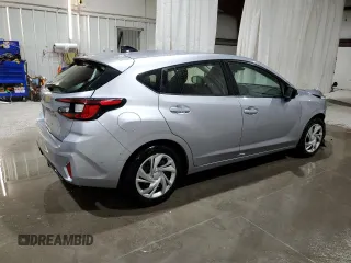2024 Subaru Impreza with VIN JF1GUABC3R8340487, listed as a Copart auction lot 54123495 with 8,197 mi miles and Salvage title. Bid and sale history available at DreamBid. Image 3.