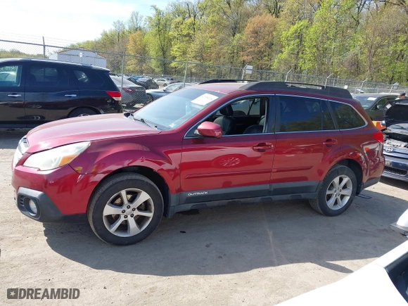2013 Subaru Outback 2.5i Premium with VIN 4S4BRBCC7D3229064, listed as a IAAI auction lot 42058108 with 215,274 mi miles. Bid and sale history available at carsss.com. Image 14.