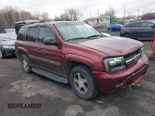 2004 Chevrolet TrailBlazer LS with VIN 1GNDT13S342381887, listed as a IAAI auction lot 42045636 with 103,780 mi miles and . Bid and sale history available at DreamBid. Image 1.