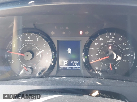2016 Toyota Sienna LE AAS with VIN 5TDKK3DC1GS732265, listed as a IAAI auction lot 41701180 with 116,738 mi miles. Bid and sale history available at carsss.com. Image 7.