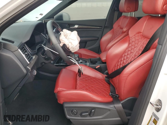 2023 Audi SQ5 Sportback Premium Plus с VIN WA124AFY1P2038636, выставлен на аукционе Copart как лот 43578025 с пробегом 27 257 миль миль и Списание • Salvage title. История ставок и продаж доступна на DreamBid. Изображение 7.